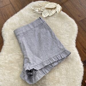 LOFT Ruffle Shorts